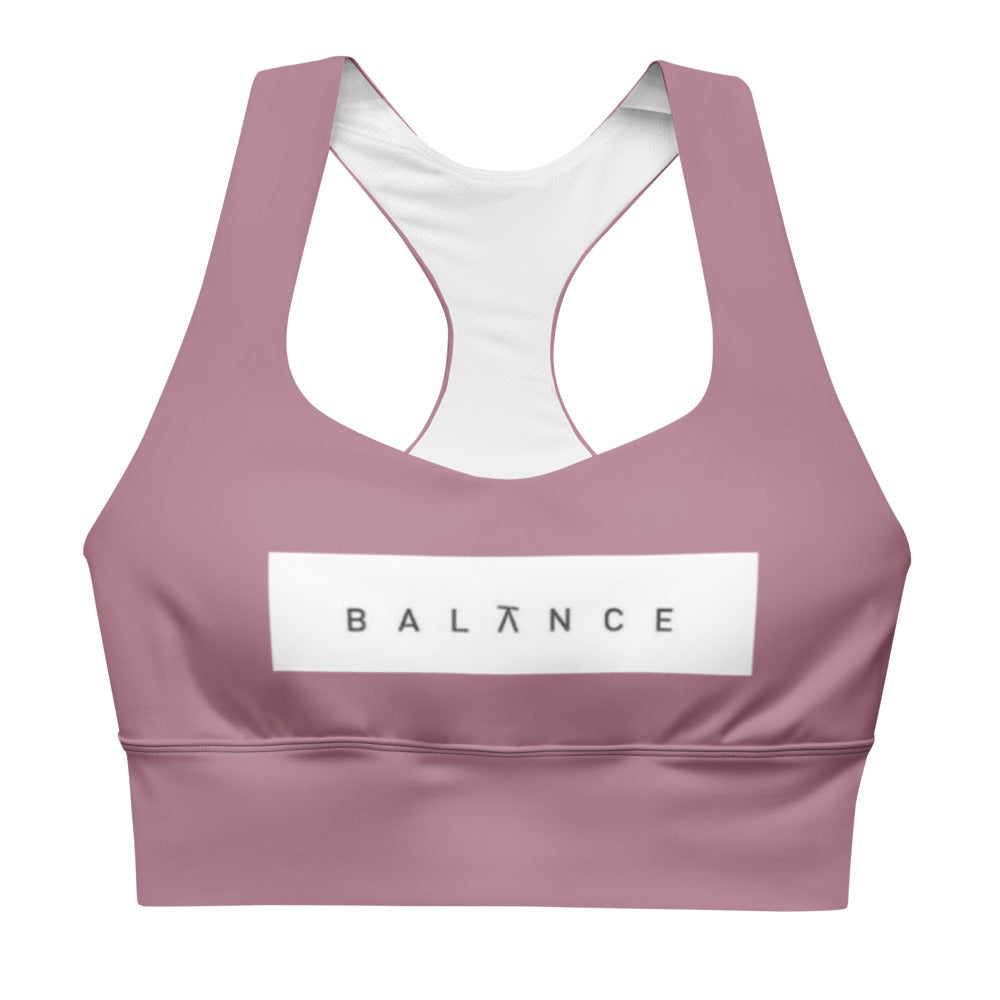 Longline sports bra