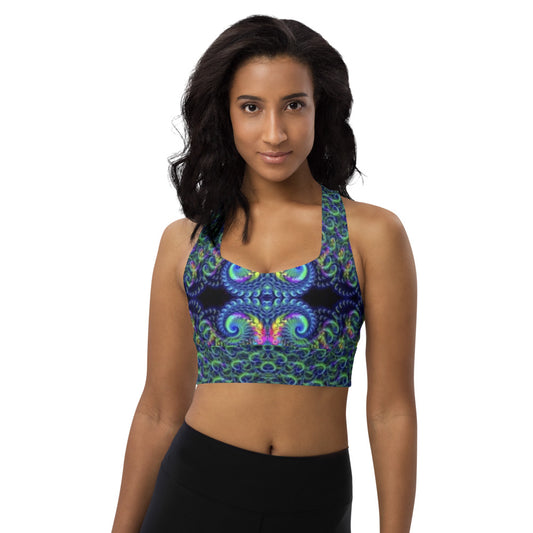 Longline sports bra