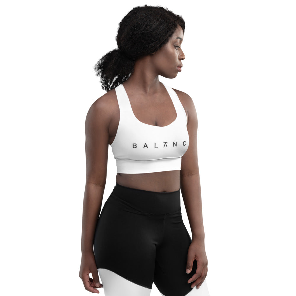 Longline sports bra