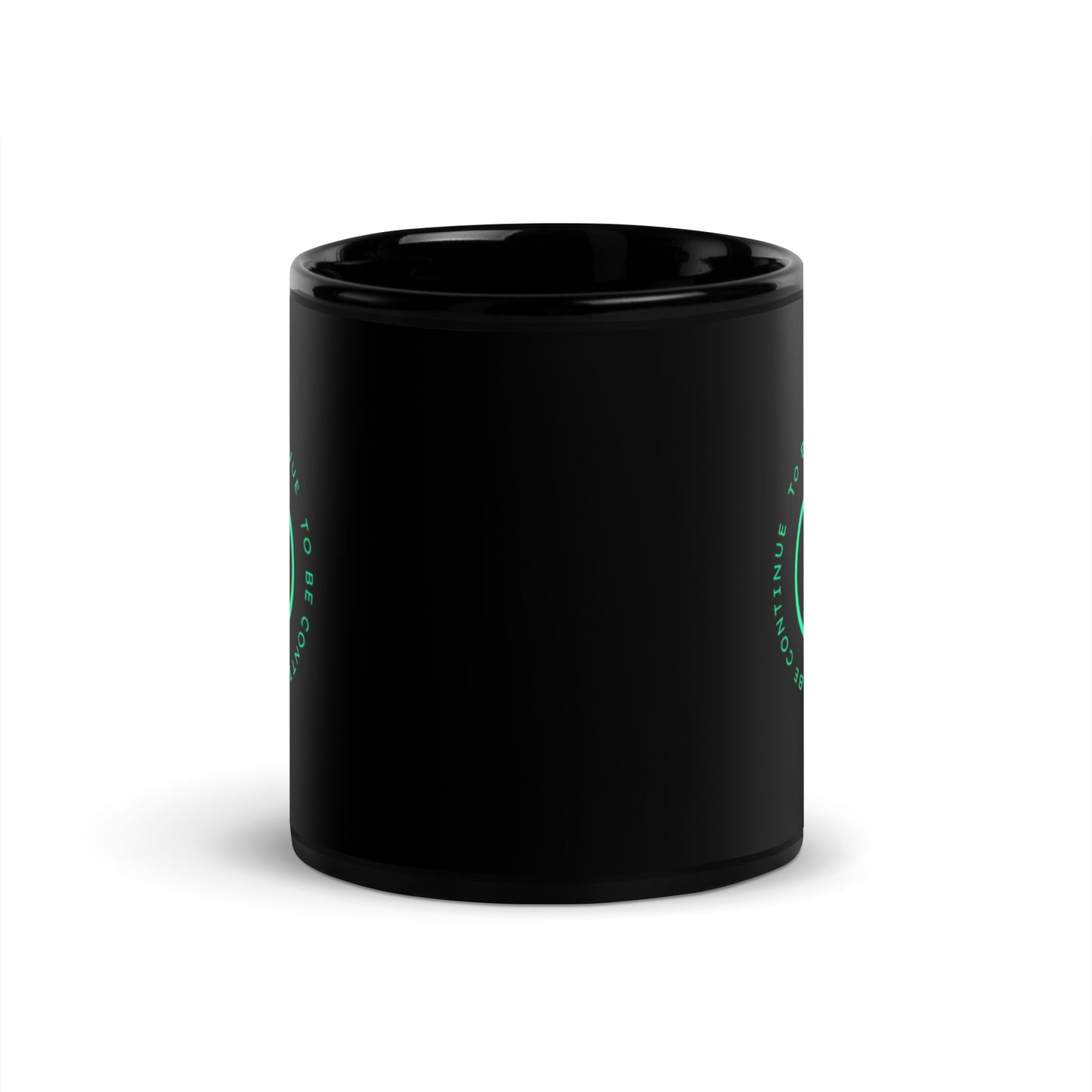 Black Glossy Mug