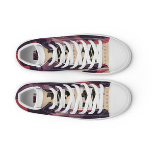 Men’s high top canvas shoes
