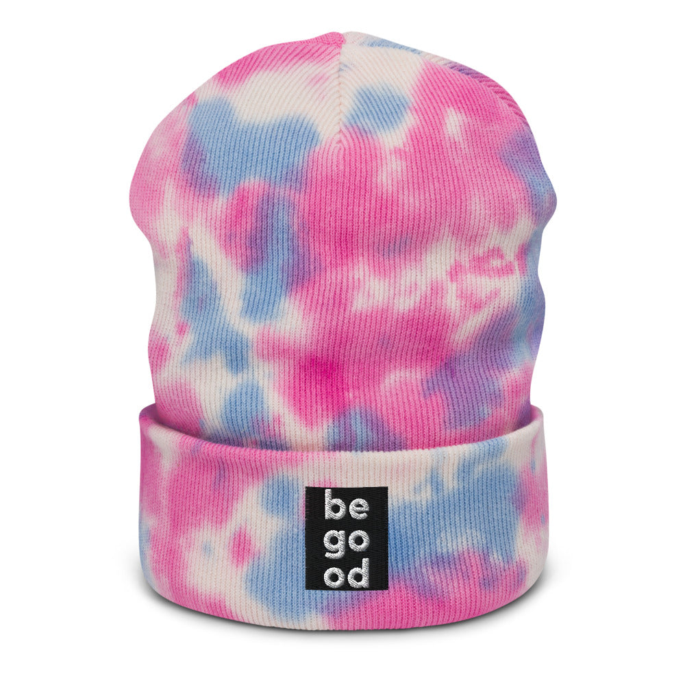 Tie-dye beanie