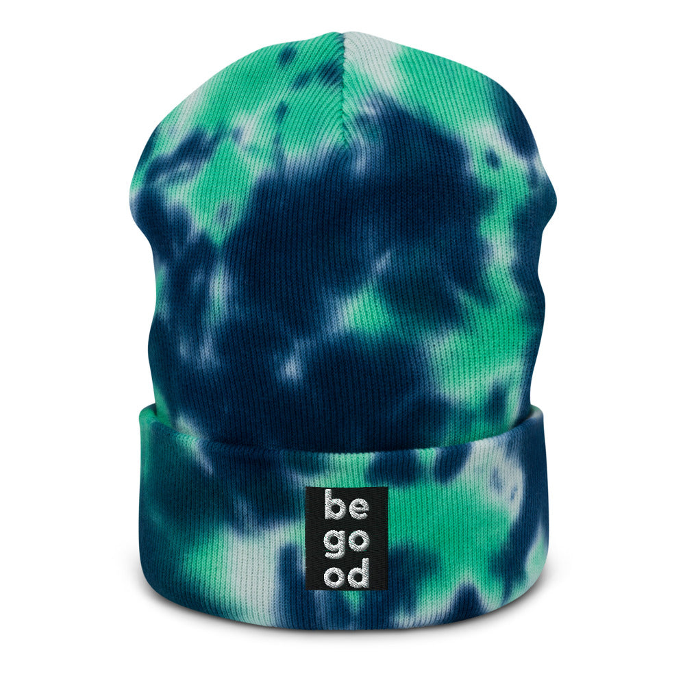 Tie-dye beanie