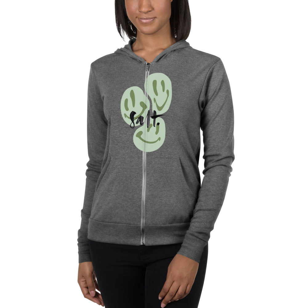 Unisex zip hoodie