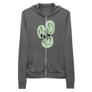Unisex zip hoodie