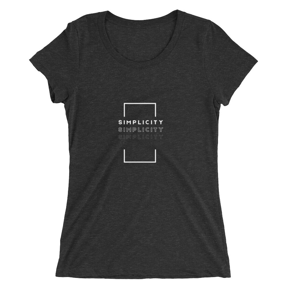 Ladies' short sleeve t-shirt